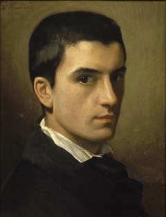 Self-portrait at the age of 17 by Léon Bonnat