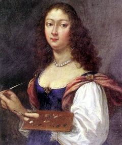 Self-portrait by Elisabetta Sirani