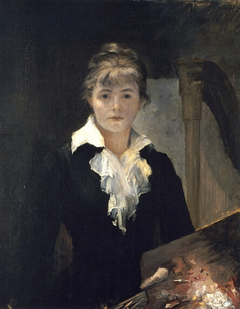 Self-portrait with Palette by Marie Bashkirtseff