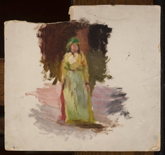 Sketch of a woman by Jan Ciągliński