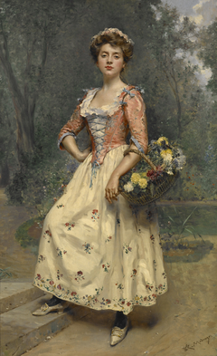 Spring Beauty by Raimundo de Madrazo y Garreta