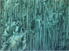 States of Mind III: Those Who Stay by Umberto Boccioni