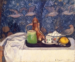 Still Life with a Coffeepot by Camille Pissarro