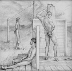 Study for The Shower by Paul Cadmus