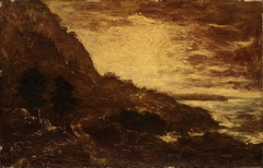 Sunset, Navarro Ridge, California Coast by Ralph Albert Blakelock