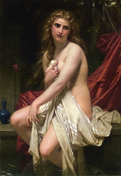 Susannah at Her Bath by Hugues Merle