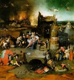 Temptation of Saint Anthony by Hieronymus Bosch