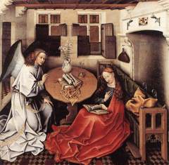 The Annunciation by Robert Campin