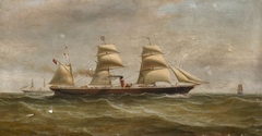 The barque Hibernian by William Clark