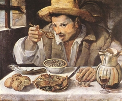 The Bean Eater by Annibale Carracci