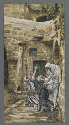 The Blind of Capernaum by James Tissot