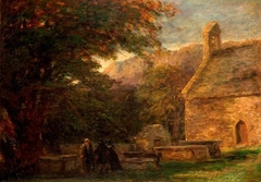 The Church, Bettws-y-Coed by David Cox Jr