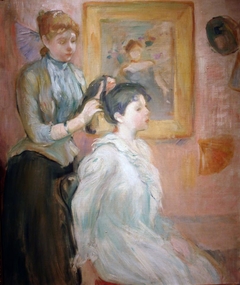 The Coiffure by Berthe Morisot