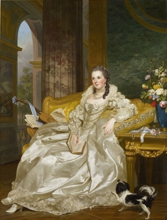 The Comtesse d'Egmont Pignatelli in Spanish Costume by Alexander Roslin