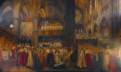 The Coronation of King George V (1865-1936) by John Henry Frederick Bacon