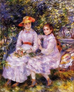 The Daughters of Durand-Ruel by Auguste Renoir