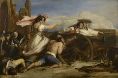 The Defence of Saragossa by David Wilkie