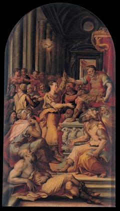 The Dispute of Saint Catherine by Prospero Fontana