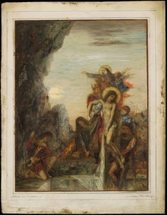 The Entombment by Gustave Moreau