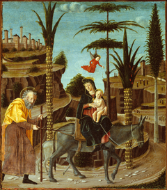 The Flight into Egypt by Bernardino Butinone