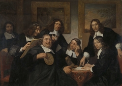 The Governors of the Guild of St Luke, Haarlem, 1675 by Jan de Bray