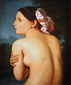 The Half-Length Bather by Jean-Auguste-Dominique Ingres