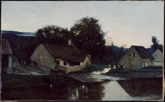 The Hamlet of Optevoz by Charles-François Daubigny