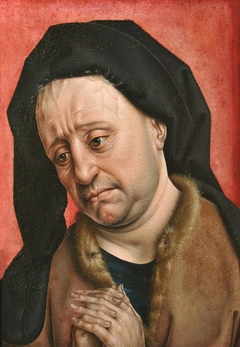 The Head of Nicodemus in Prayer (after Rogier van der Weyden) by attributed to Albrecht Bouts