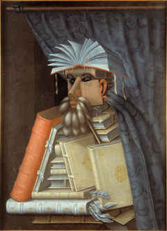 The Librarian by Giuseppe Arcimboldo