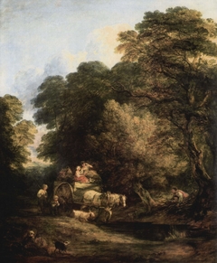 The Market Cart by Thomas Gainsborough