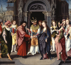 The Marriage of the Virgin by Jan van Dornicke