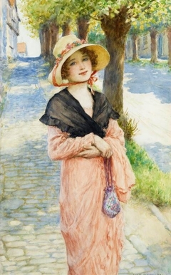 The Morning Walk by William Henry Margetson