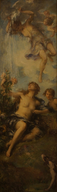 The nymph Nebula by Henri Leopold Levy