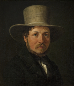 The Painter Christen Købke by Wilhelm Marstrand