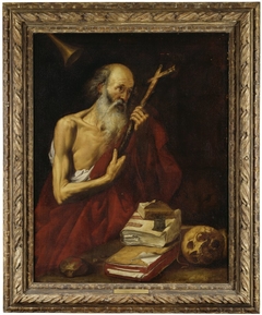 The Penitent St Jerome by Francisco Collantes