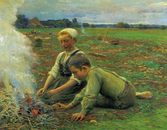 The Potato Harvest by José Júlio de Sousa Pinto