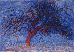 The Red Tree by Piet Mondrian