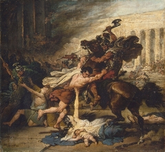 The Sack of Jerusalem by the Romans by François Joseph Heim