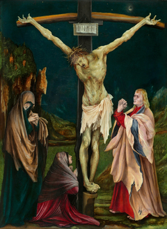 The Small Crucifixion by Mathias Grünewald