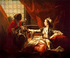 The sultana by Charles-André van Loo