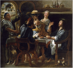 The Supper at Emmaus by Jacob Jordaens