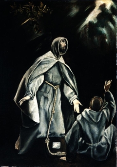 The Vision of St. Francis by El Greco