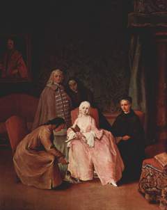 The Visit by Pietro Longhi