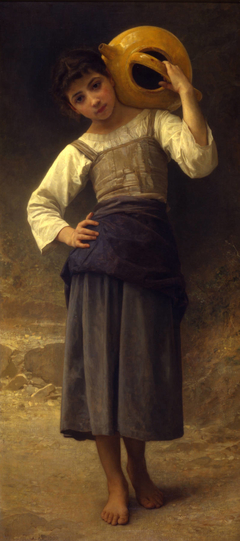 The Water Girl by William-Adolphe Bouguereau