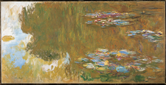 The Water Lily Pond by Claude Monet