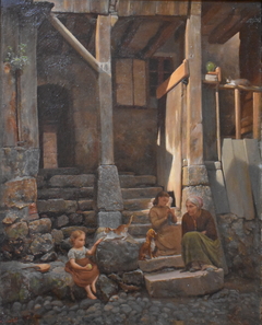 Un ancien portique, Annecy by Firmin Salabert