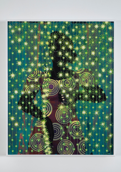 Untitled (Curtain Girl) by Kerry James Marshall