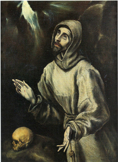 St François recevant les stigmates by El Greco