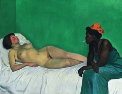 The White and the Black by Félix Vallotton