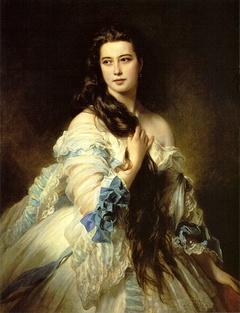 Barbara Dmitrievna Mergassov Rimsky-Korsakova by Franz Xaver Winterhalter